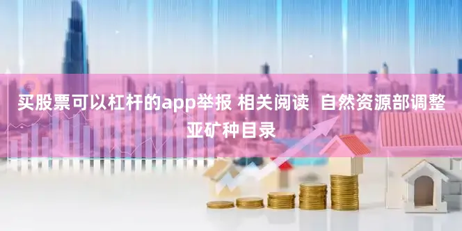 买股票可以杠杆的app举报 相关阅读  自然资源部调整亚矿种目录